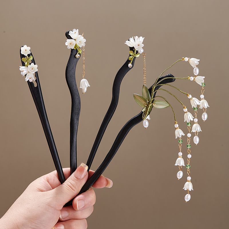 Florist Supplies - Épingle à cheveux rétro en bois