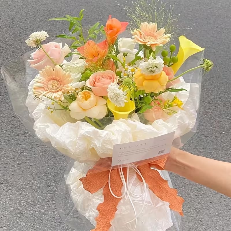 Cellophane Wrap Clear - Rouleau de cellophane transparent, film plastique