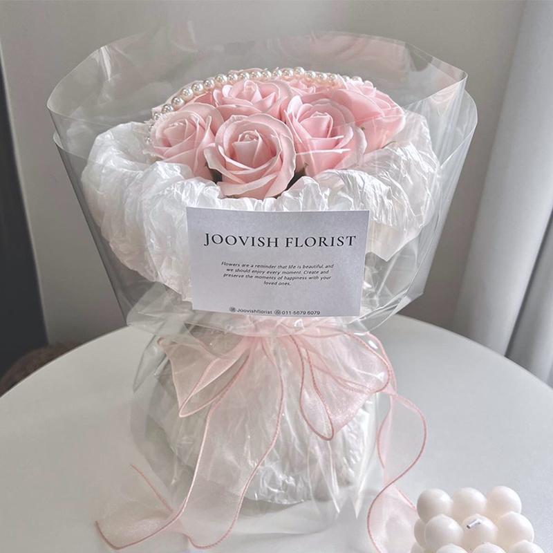 Ribbon Organza Roll - Ruban en satin de 40 mm,