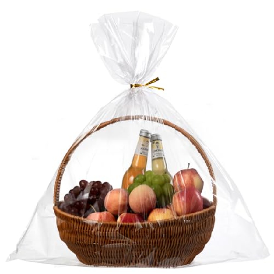 Cellophane Wrap Clear - 20 sacs en cellophane transparent, 24x30