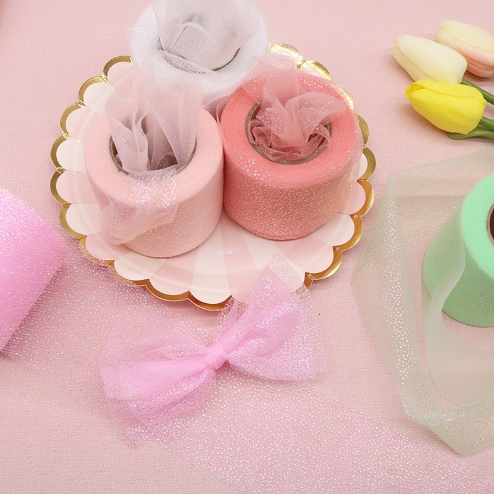 Rubans en organza à paillettes - Ribbon Organza Roll avis et prix