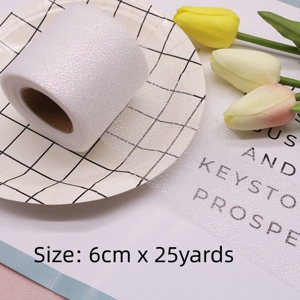 Rubans en organza à paillettes - Ribbon Organza Roll avis et prix