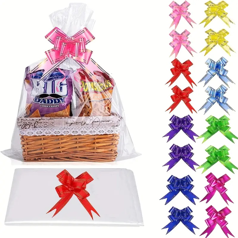 Grand sac en cellophane transp - Cellophane Wrap Clear avis et prix