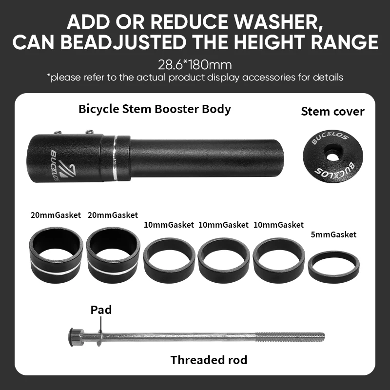 Extension de potence de vélo e - Stem Extender Tube avis et prix