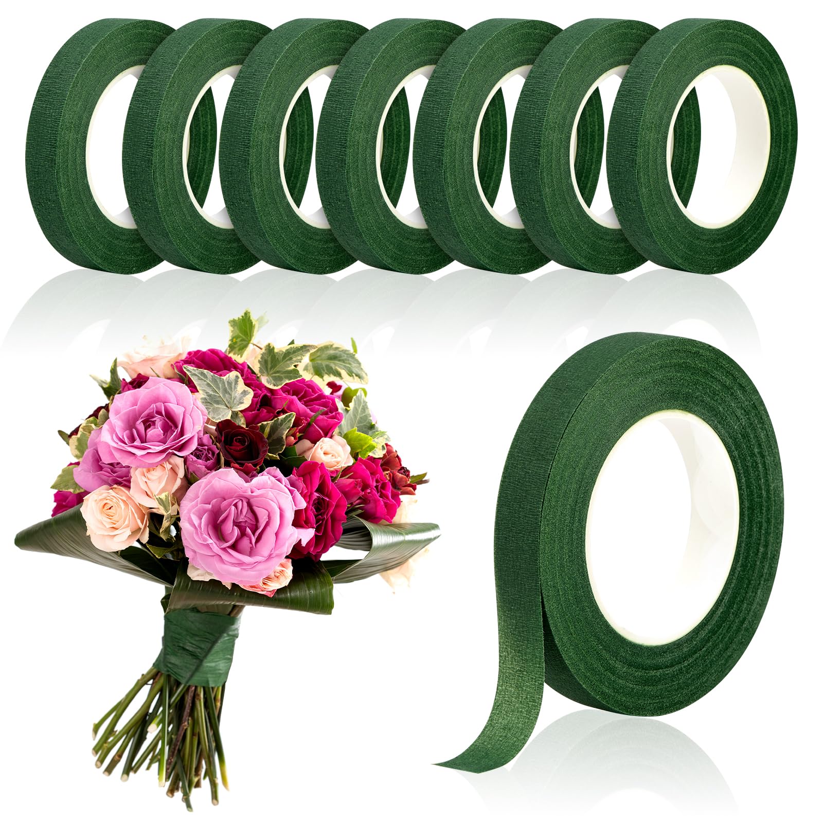 Ruban floral vert de 20 yards, - Florist Supply Paper avis et prix