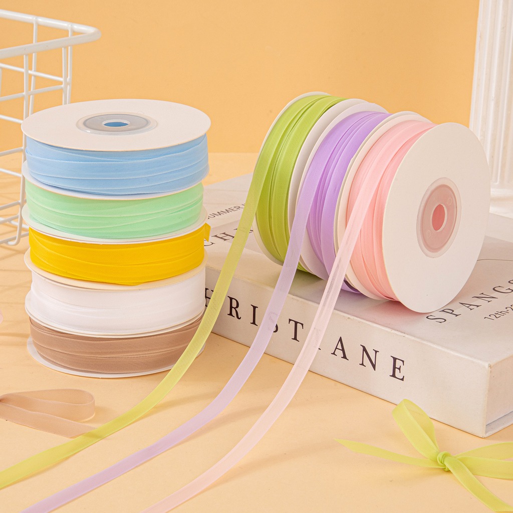 Ruban en organza double face s - Ribbon Organza Roll avis et prix