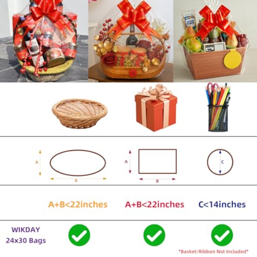 Sacs en film rétractable pour  - Cellophane Wrap Clear avis et prix