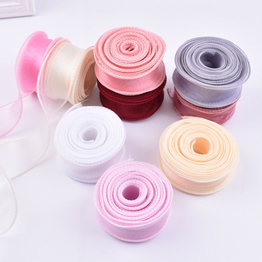 Ruban satiné de 40 mm, rouleau - Ribbon Organza Roll avis et prix