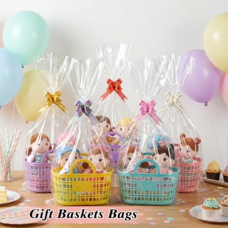 60 sacs cadeaux en cellophane  - Cellophane Wrap Clear avis et prix