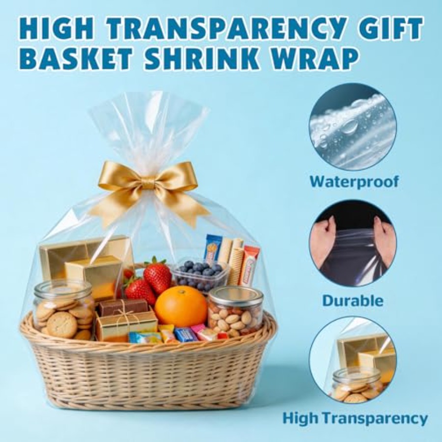 5 sacs rétractables extra larg - Cellophane Wrap Clear avis et prix