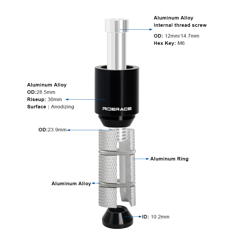 Prolongateur de tige de guidon - Stem Extender Tube avis et prix