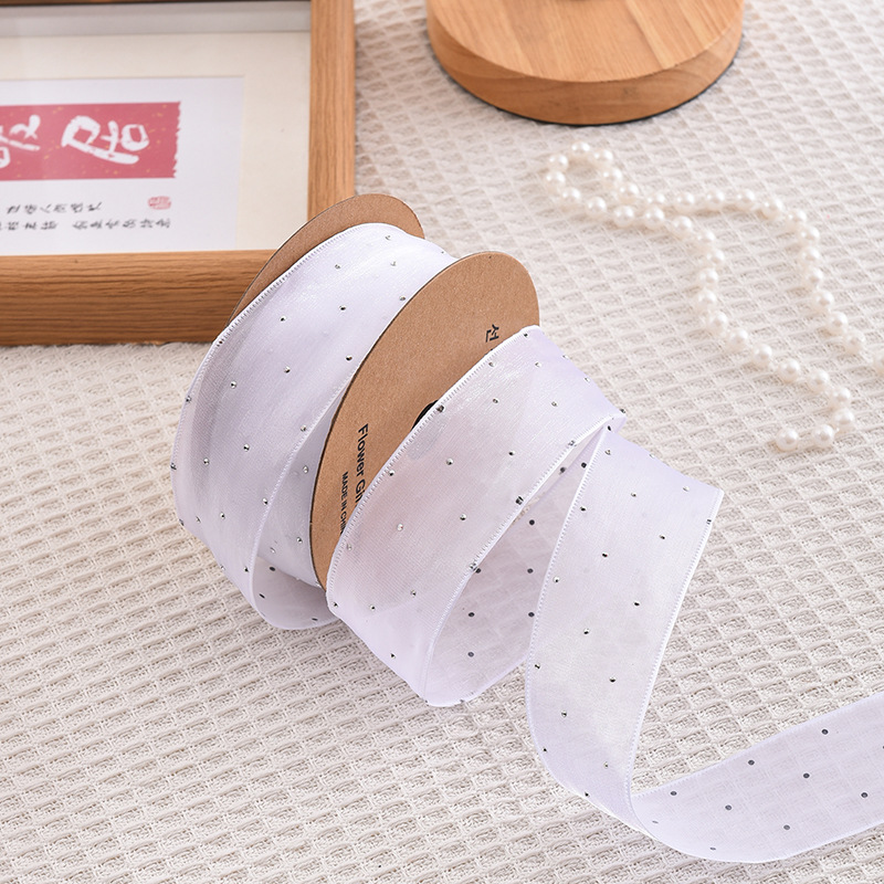 Rouleau de ruban décoratif en  - Ribbon Organza Roll avis et prix
