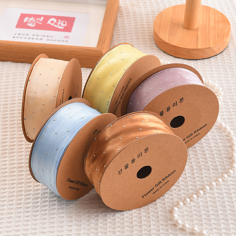Rouleau de ruban décoratif en  - Ribbon Organza Roll avis et prix