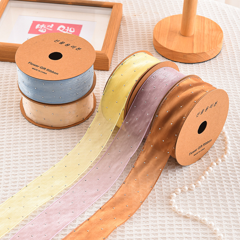 Rouleau de ruban décoratif en  - Ribbon Organza Roll avis et prix