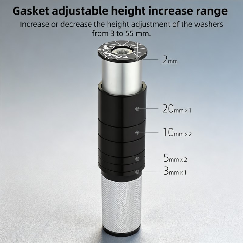 Rehausseur de potence de vélo  - Stem Extender Tube avis et prix