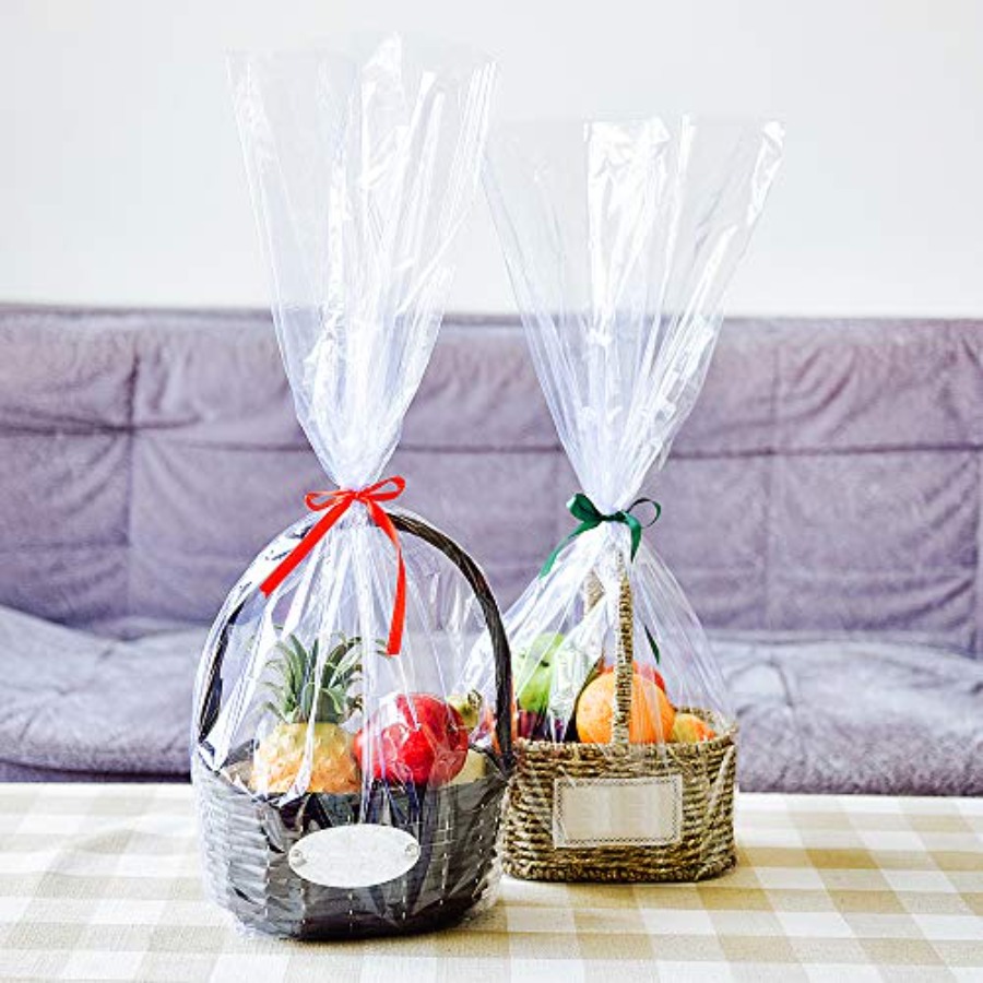 Sacs en cellophane transparent - Cellophane Wrap Clear avis et prix