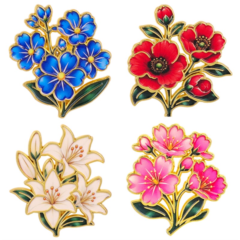 Broche Émail Vintage Mignonne  - Florist Supplies avis et prix